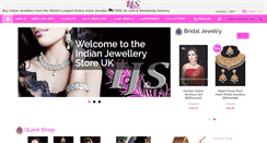 Desktop Screenshot of indianjewellerystore.co.uk